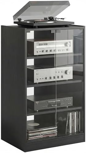 Gaming Console Cabinet - Mobiletto Porta TV, Mobiletto Stereo a