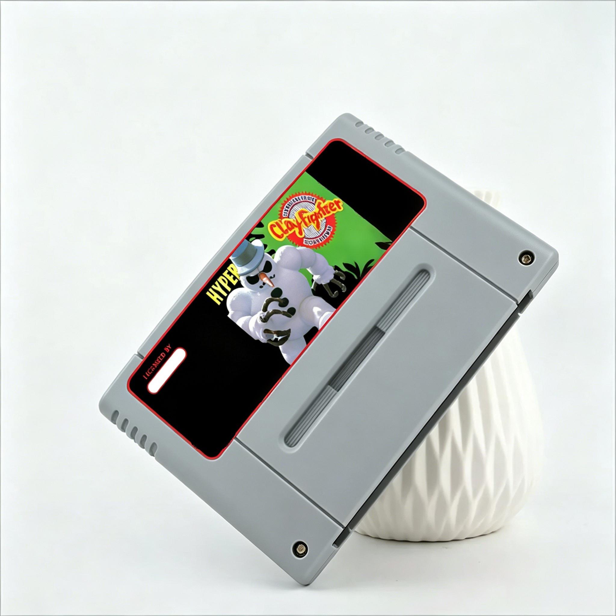 Gaming Console High Quality - Link 10 Clay Fighter Cartuccia Nostalgica