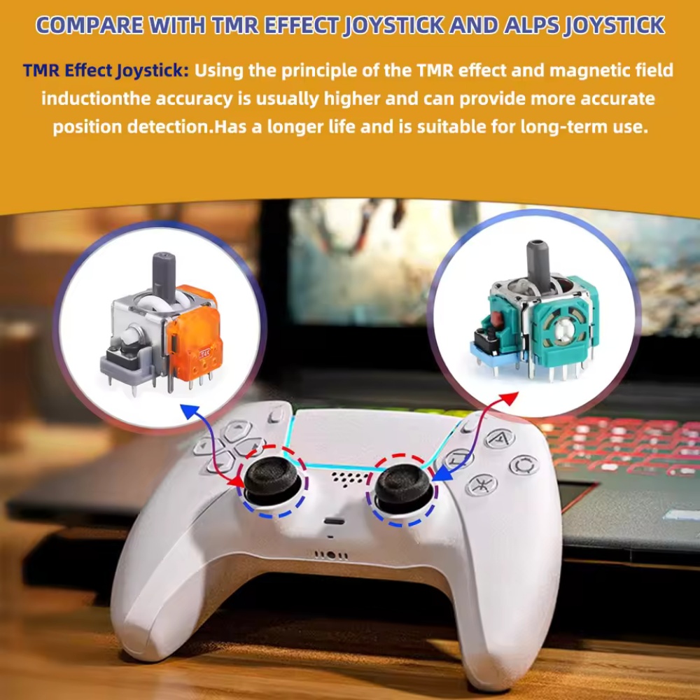 2-10 pezzi di ricambio TMR eff - Sony Controller Dualsense recensione e prezzo