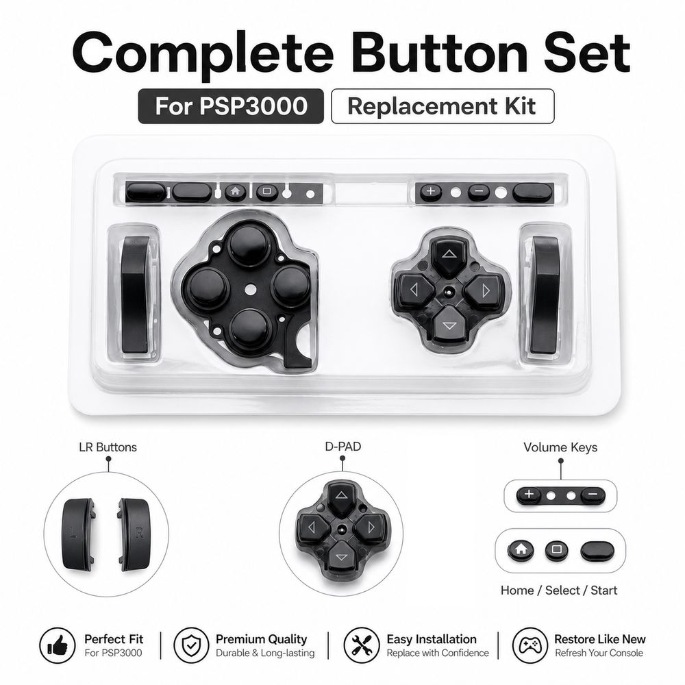 Kit di Sostituzione Pulsanti 1 - Gaming Console High Quality recensione e prezzo