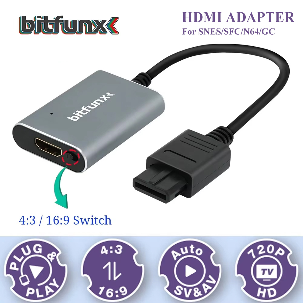 Bitfunx 720P Adattatore Svideo - Gaming Console All In One recensione e prezzo
