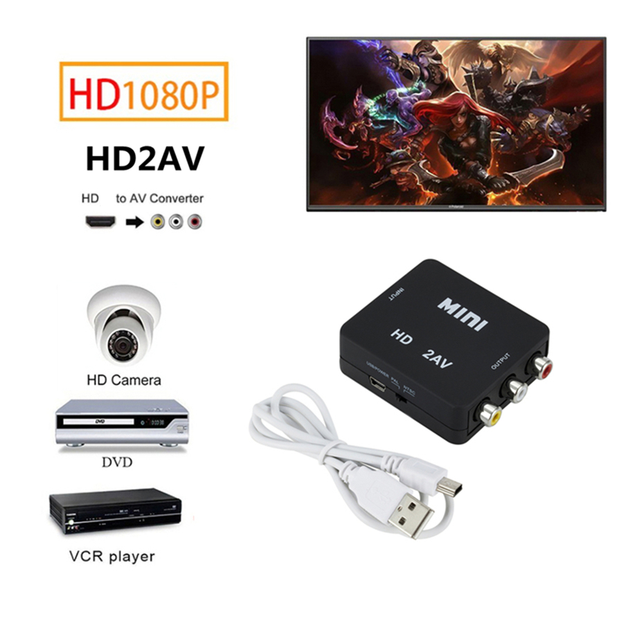 Convertitore HDTV RCA AV CVBS  - Gaming Console All In One recensione e prezzo
