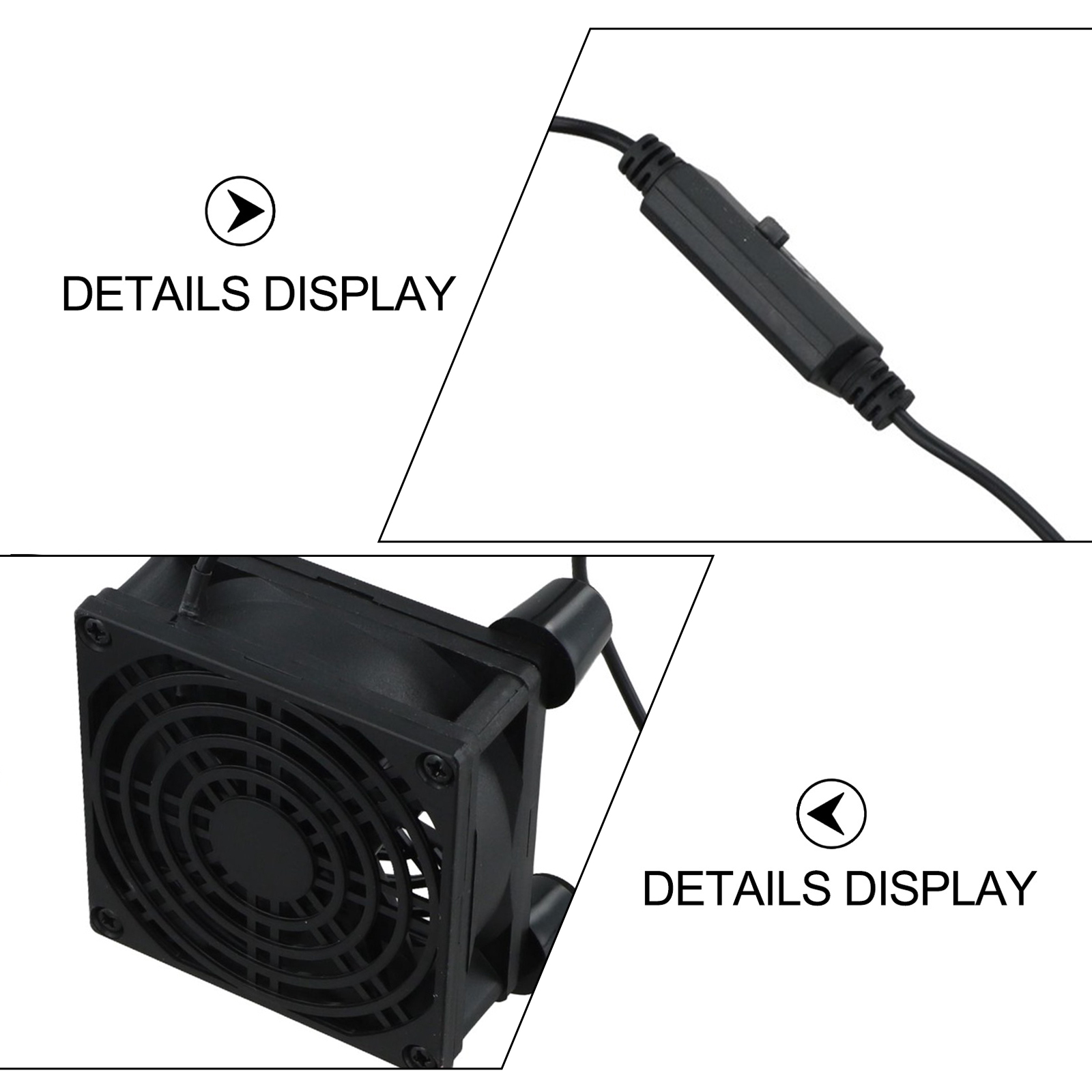 Ventola di Raffreddamento USB  - Gaming Console Cabinet recensione e prezzo