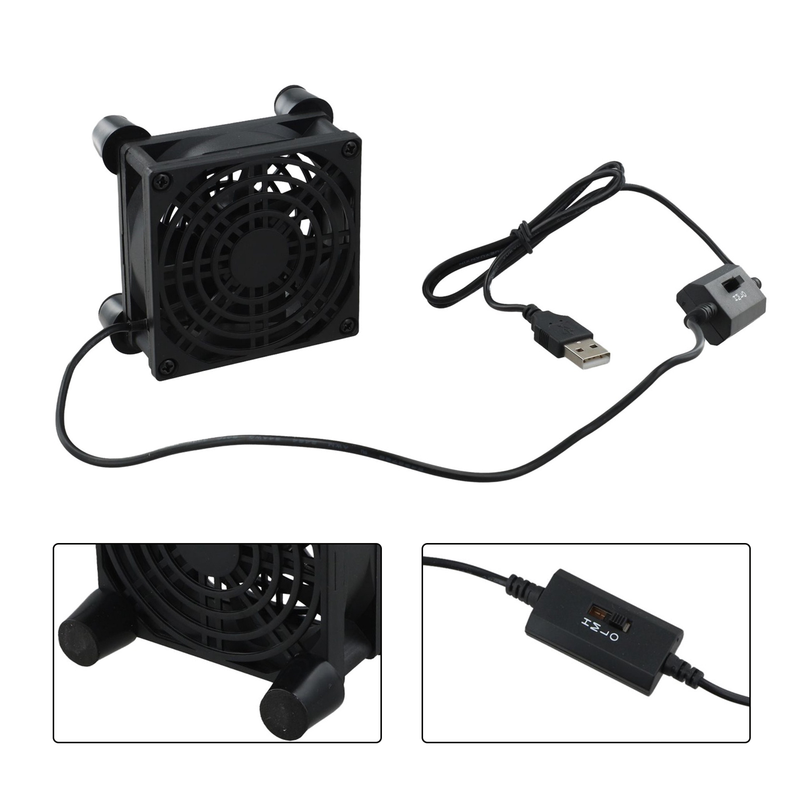 Ventola di Raffreddamento USB  - Gaming Console Cabinet recensione e prezzo