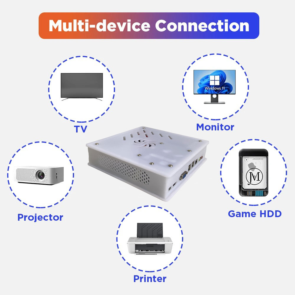 Nuova Console di Gioco Retrò X - Gaming Console Cabinet recensione e prezzo