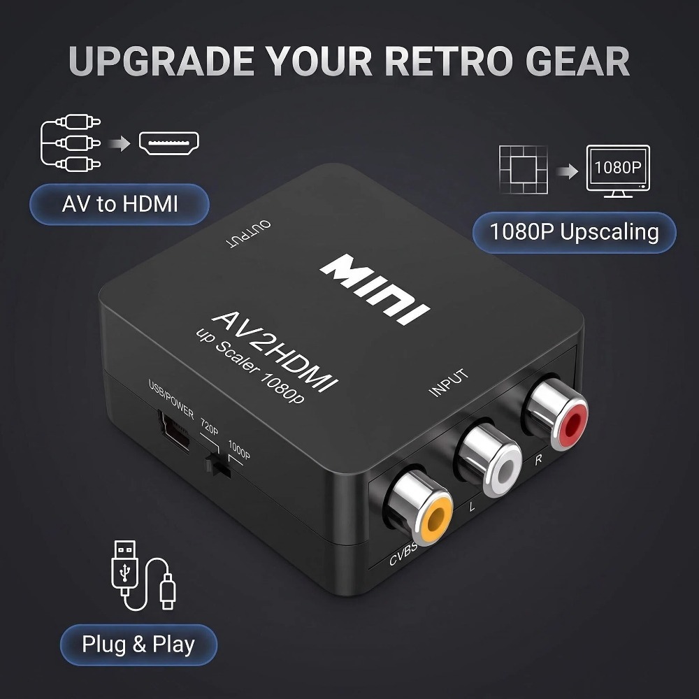 Convertitore AV a HDMI 1080P,  - Gaming Console All In One recensione e prezzo