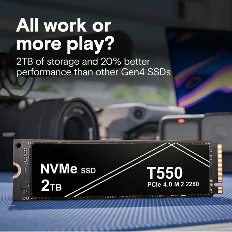 Nuovo SSD Portatile T550 ad Al - Gaming Console For Sale recensione e prezzo