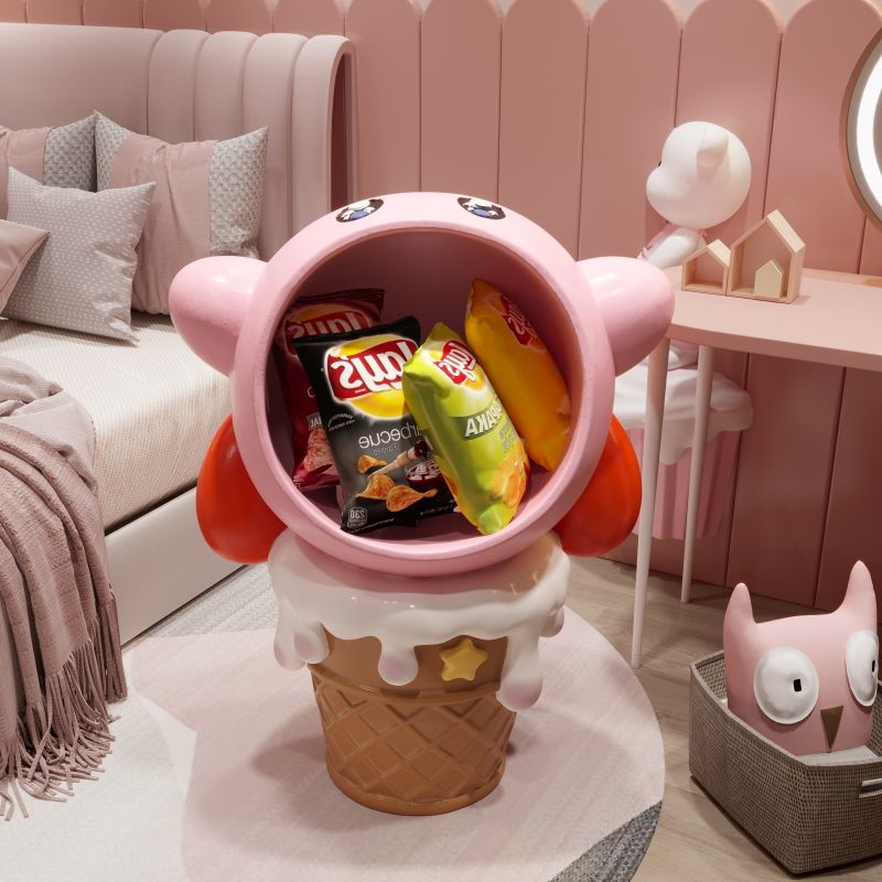 Kawaii Ice Cream Design Kirbye - Gaming Console Cabinet recensione e prezzo