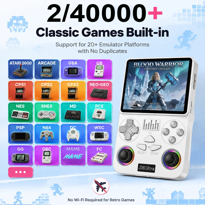 Console di gioco portatile J36 - Gaming Console Online recensione e prezzo