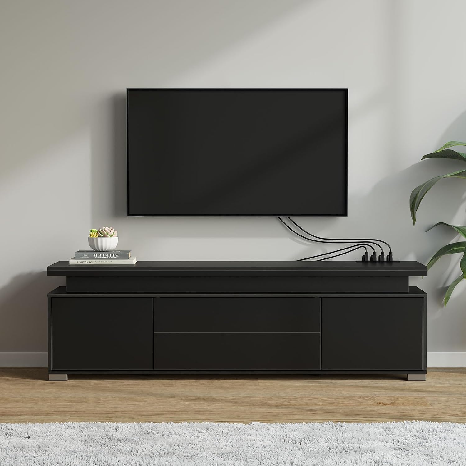 Mobile TV con Presa di Corrent - Gaming Console Cabinet recensione e prezzo