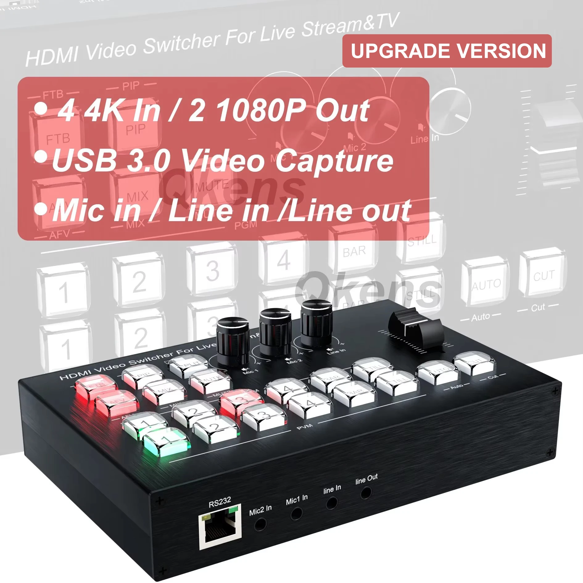 Switcher multicamera video HDM - Gaming Console All In One recensione e prezzo