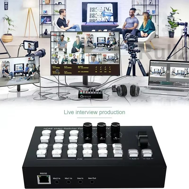 Switcher mixer video 4K 4 CH H - Gaming Console All In One recensione e prezzo