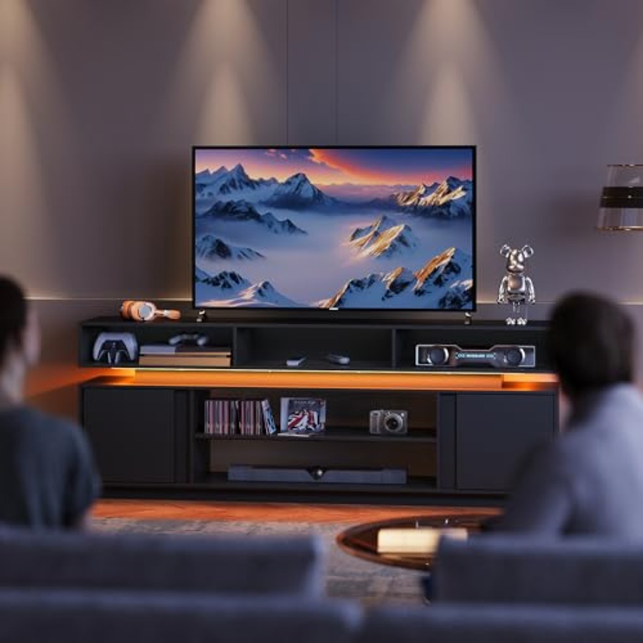 Mobile TV Moderno per TV da 75 - Gaming Console Cabinet recensione e prezzo
